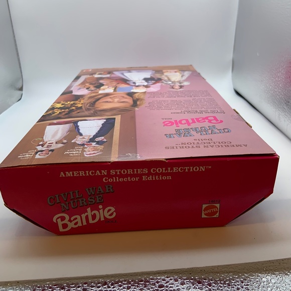 Vintage 1995 Civil War Nurse Barbie American Stories Collection Barbie Sealed - Picture 10 of 13
